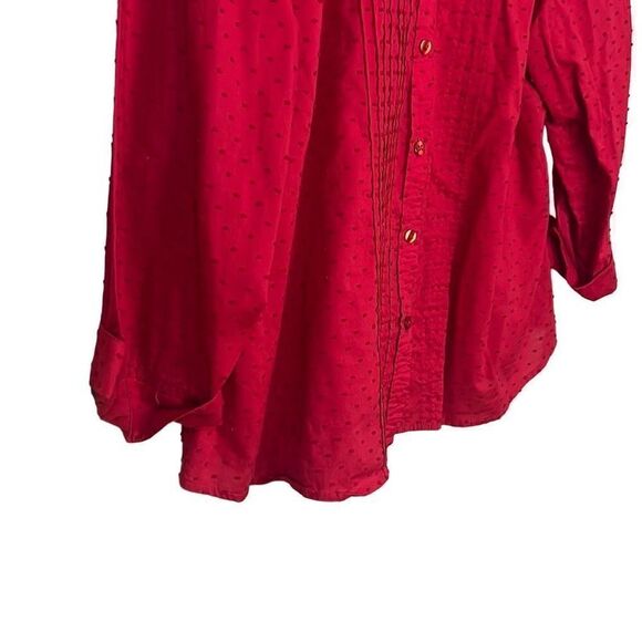 Coldwater Creek 100% Cotton Button Down Shirt - Picture 5 of 9